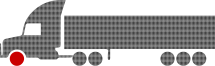 Steer truck tire icon